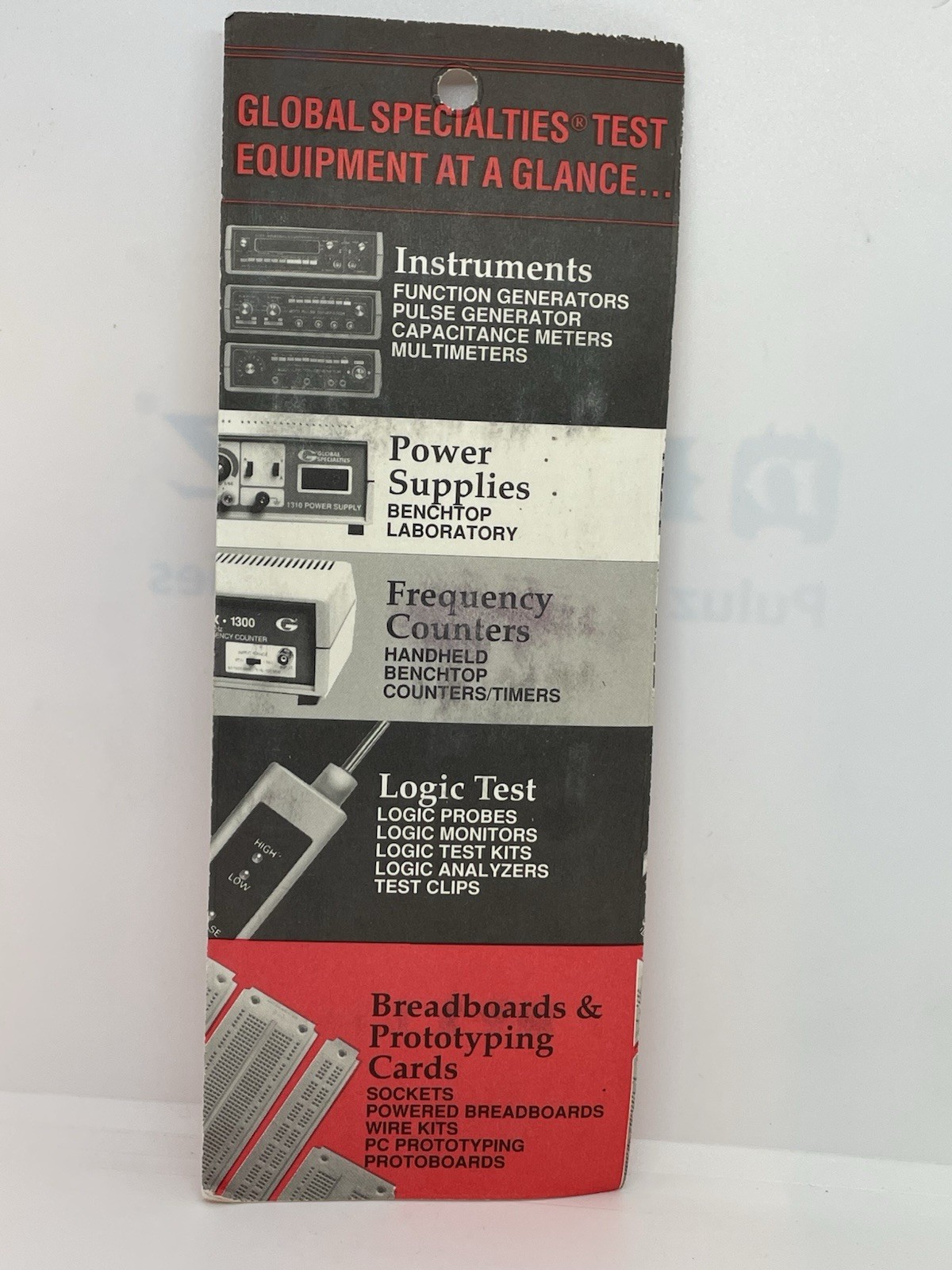 Global Specialties EXP-300 PC Solderless Breadboard , 6″ x 2”