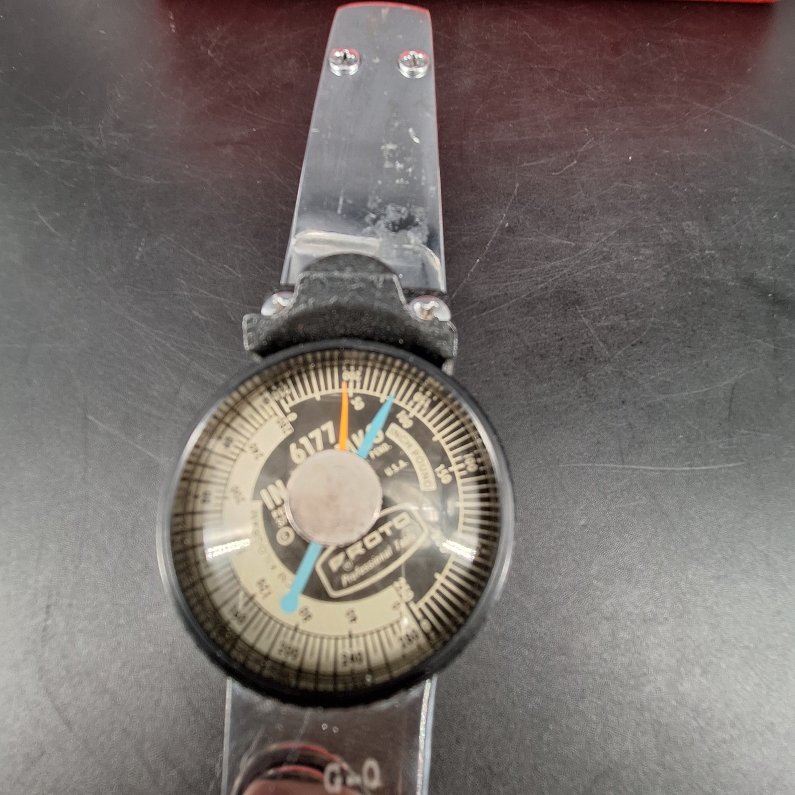 PROTO 6177 Dial Measuring Torque Wrench size 3/8″ 0 – 250 Inch – Pounds / CMKG