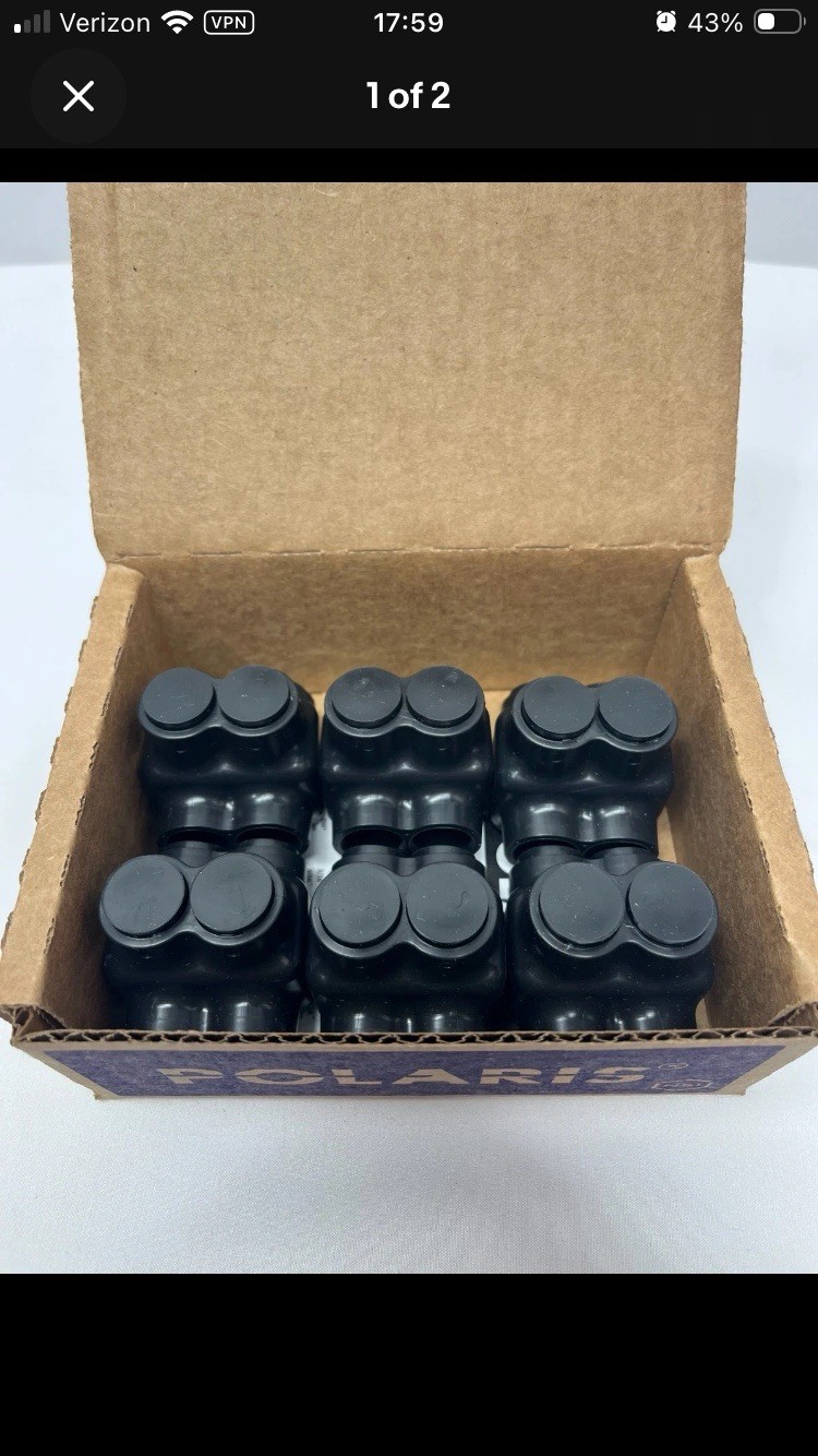 NSI Polaris IT-1/0, 1/0-14 Awg Insul-Tap Connector – New, Box of 6