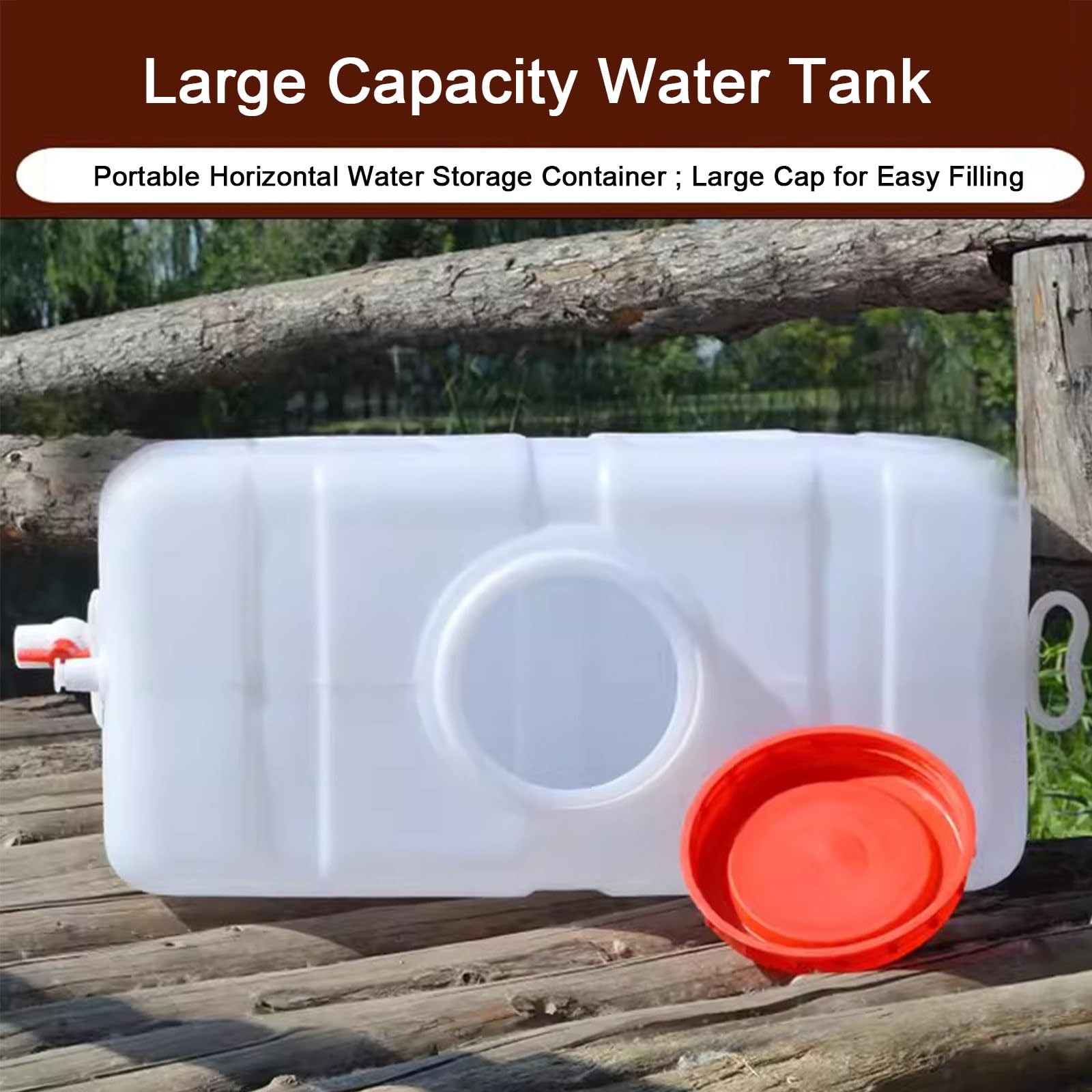 Large Plastic Water Storage Tanks 25L/35L/50L/80L/110L/200L Emergency Water