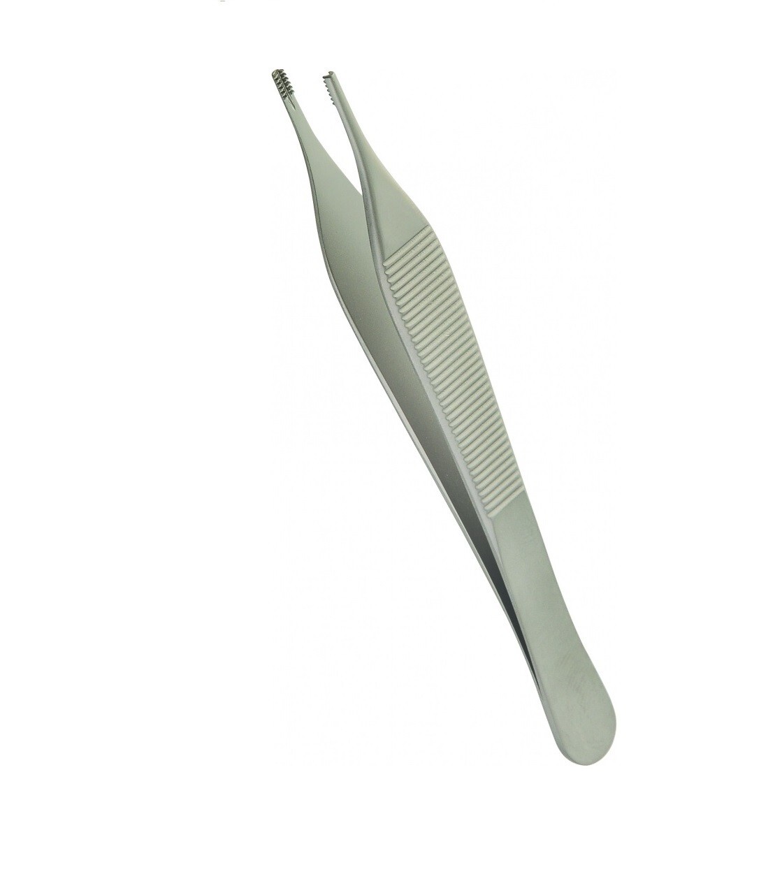 Set of 12 Brown-Adson Tissue Forceps, 4.75″, Straight, 7 x 7 Side Grasping Teeth