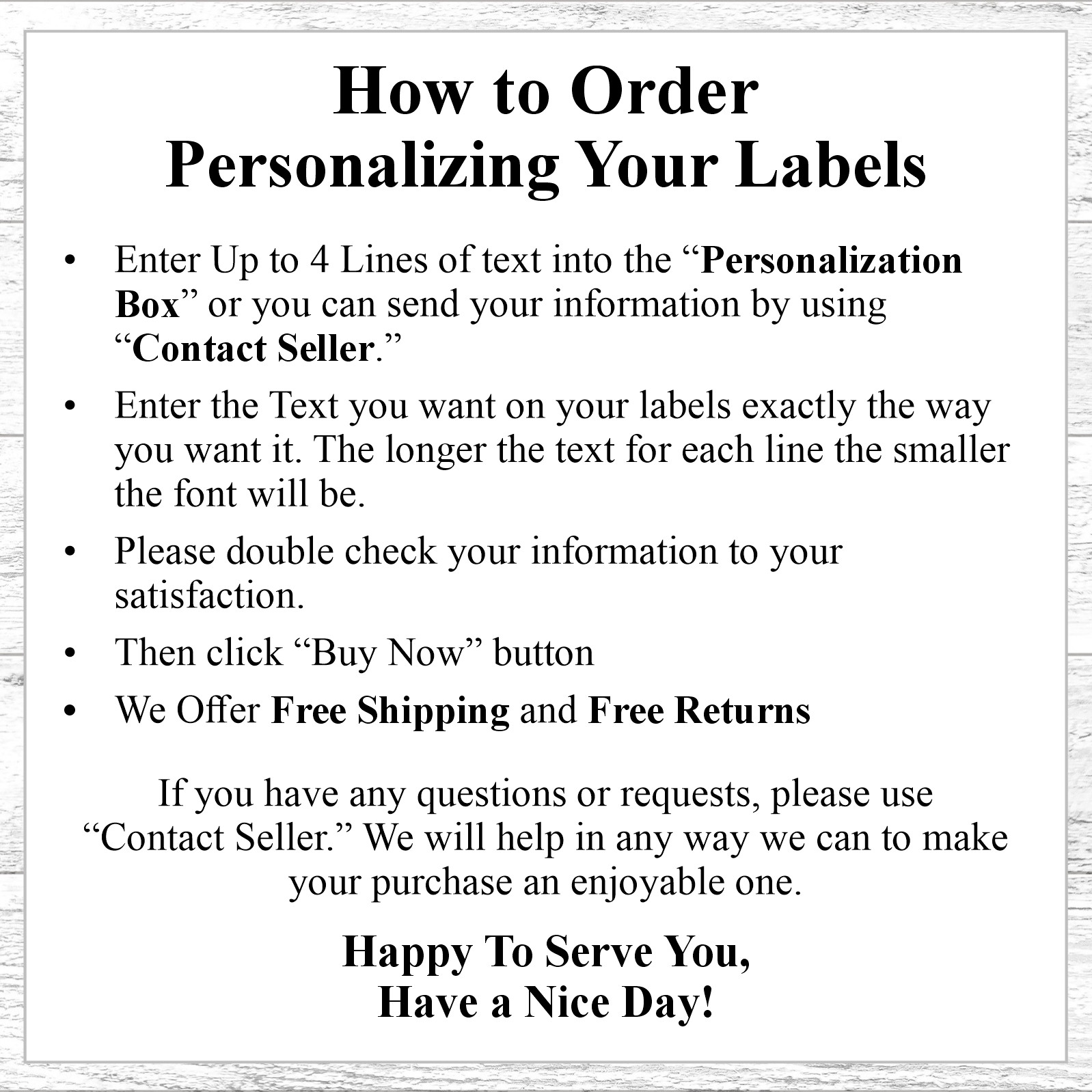 60 Return Address Labels Personalized Printed 3/4 x 2 1/4 Corner Leaves