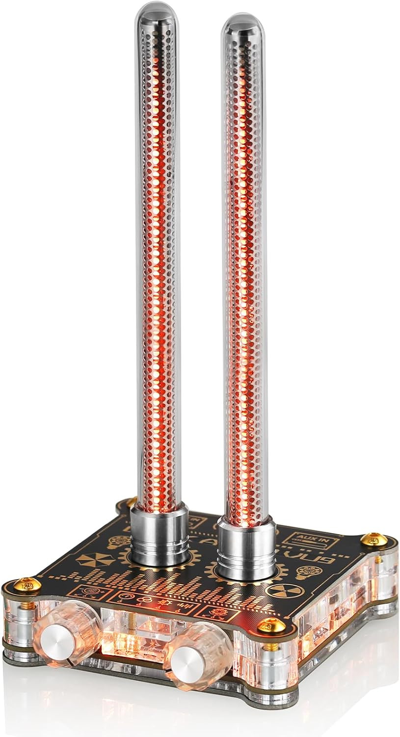 VU9 Pixie Tube Sound Level Meter Retro Nixie Tube Audio Spectrum MIC Pickup for