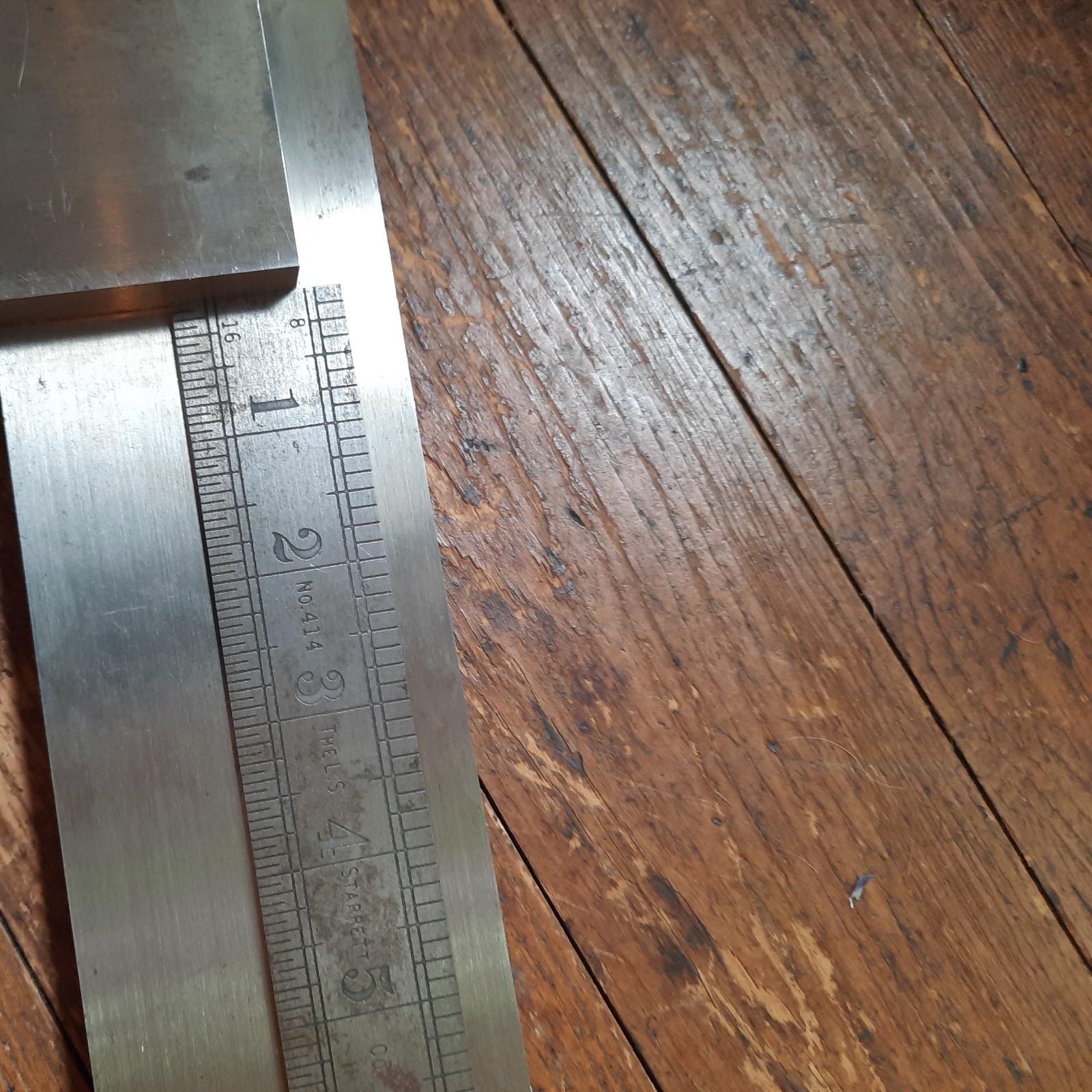 Starrett Master Precision Square №20-18″ Vintage USA Machinist