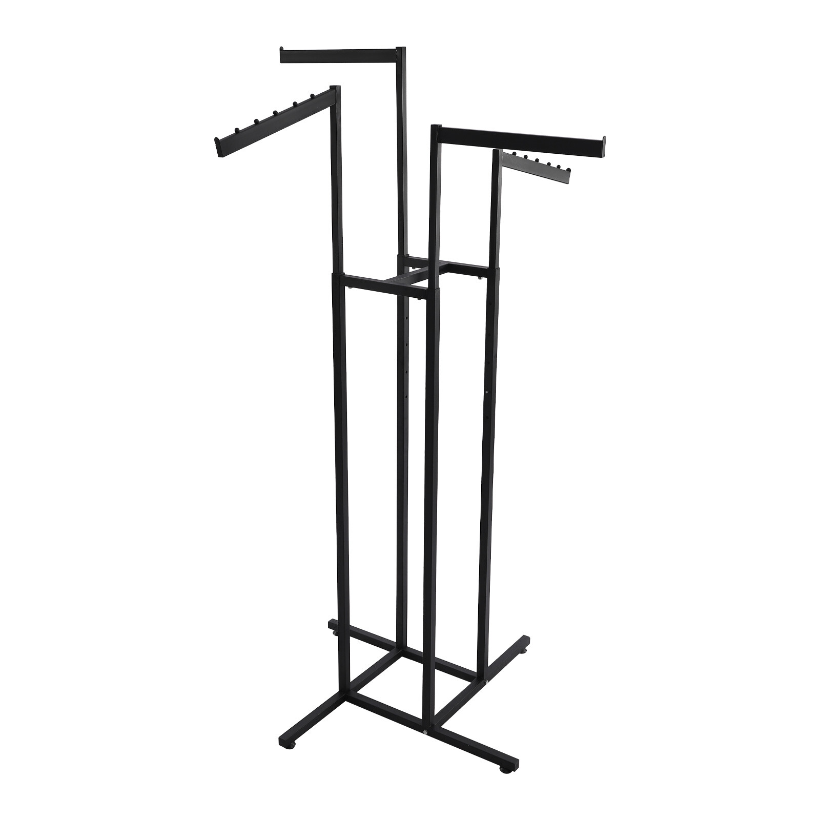 4-Way Adjustable Clothing Rack Clothing Display Rack Clothing Store Clothes Rack
