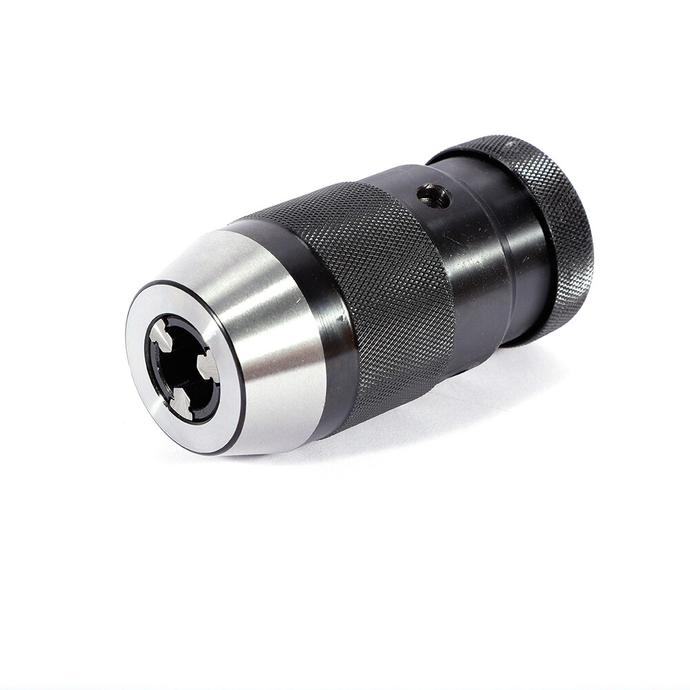 Keyless 1/32″- 5/8″ 1-16MM Drill Chuck Self Tighten With MT3-B18 Arbor for Mill
