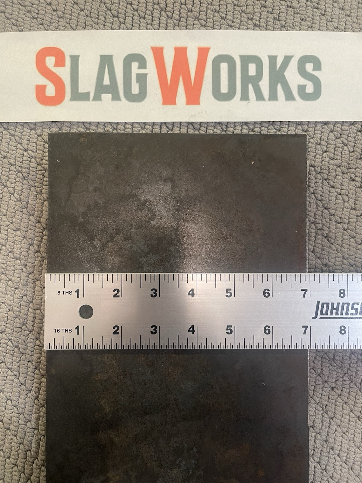 1/8x7x15 inch steel plate 7”x15” A36 Hot Roll Flat .125″ Thick