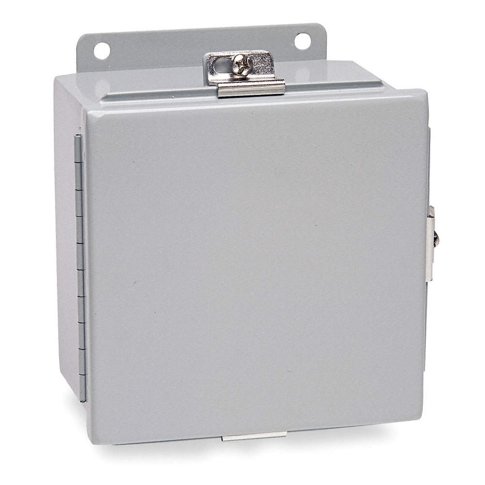 WIEGMANN BN4060403CH Enclosure,Mtlc,6In.Hx 4In.Wx3.5In.D 6HXX3