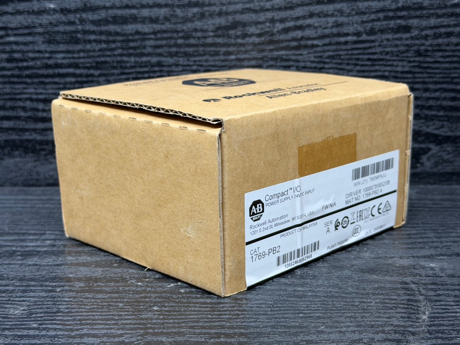 2022 Surplus Sealed Allen Bradley 1769-PB2 1769-P82 CompactLogix DC Power Supply