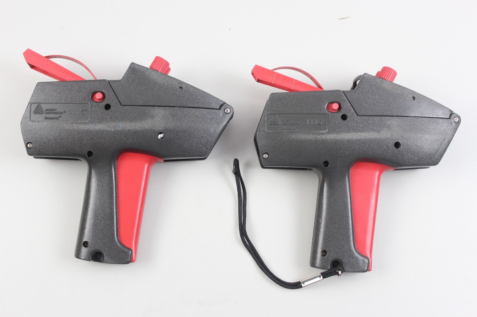 Lot of 2 Avery Denison Monarch 1115 Portable Label Price Guns