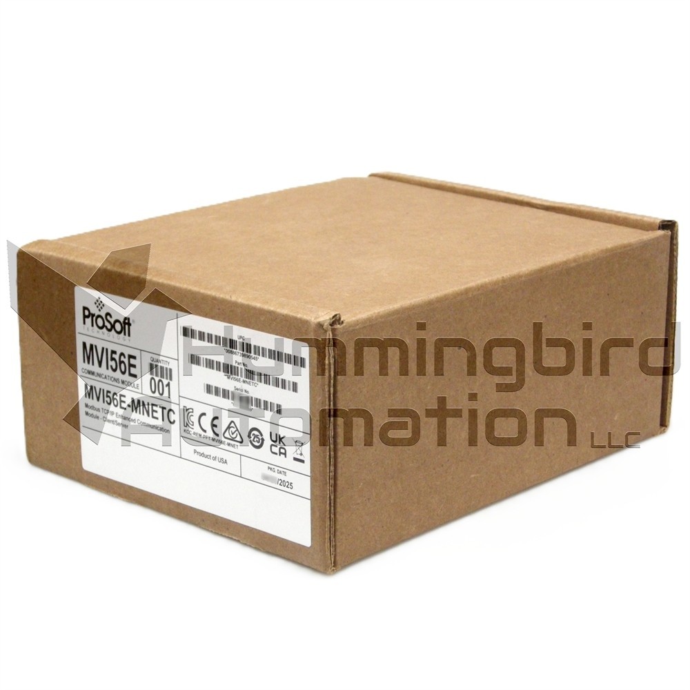 2025 ProSoft MVI56E-MNETC Modbus SEALED Enhanced Comm TCP/IP Surplus *US SELLER*