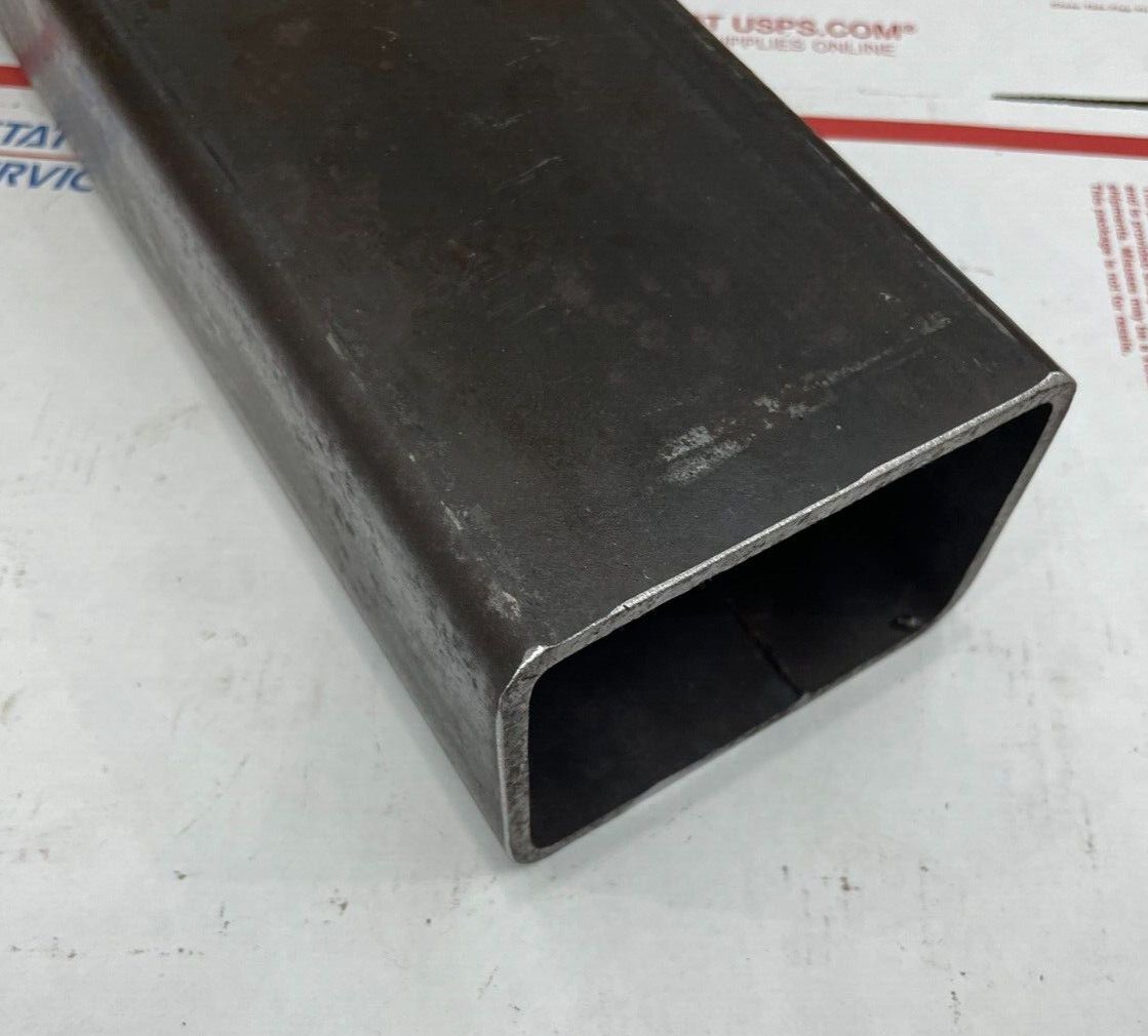 3″ x 4″ X 1/4″ WALL SQUARE STEEL TUBING 6″ LENGTH 3 X 4 X .25″ TUBE WELDING