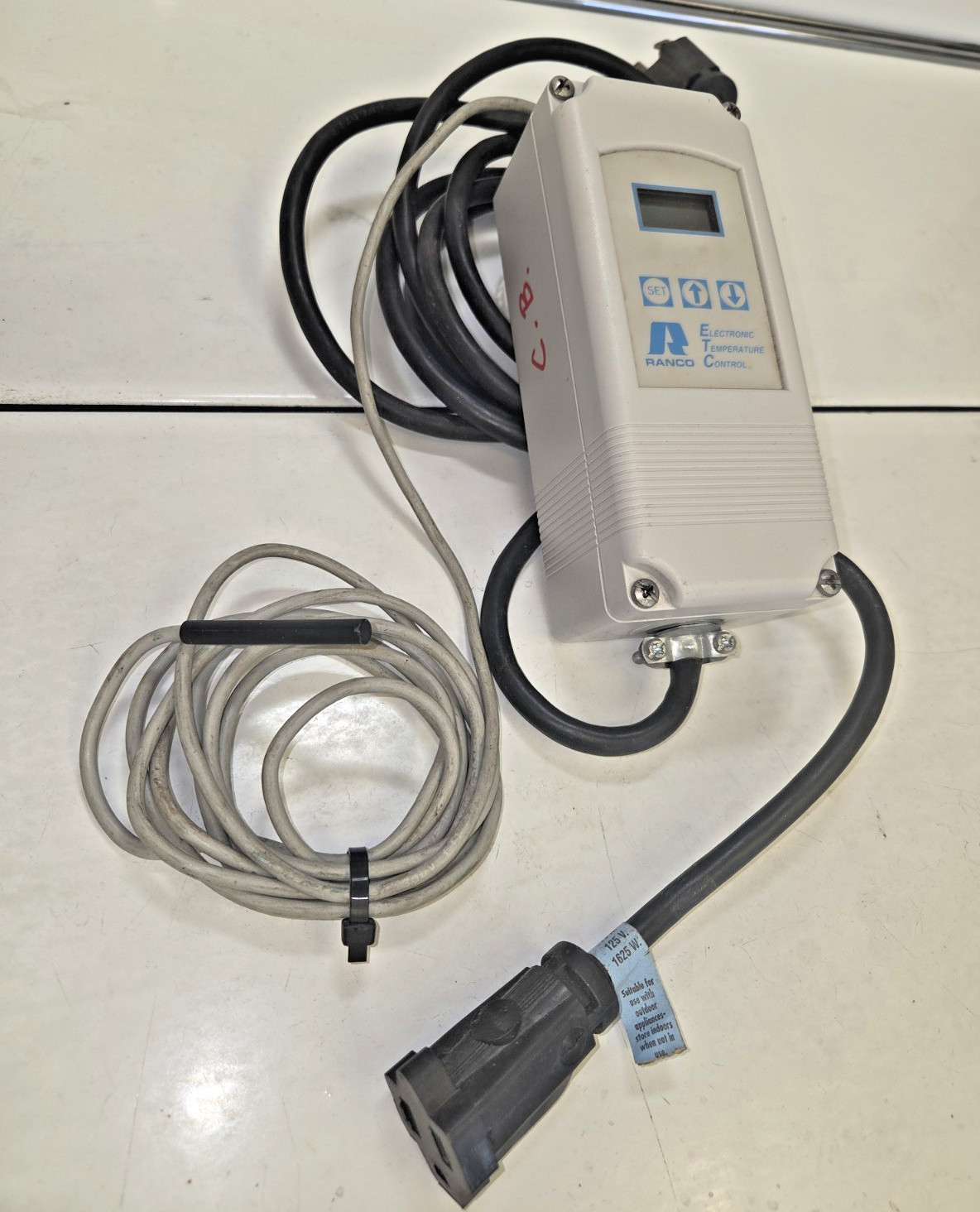 Ranco ETC-111000-000 Digital Temperature Controller w/ Power Cord
