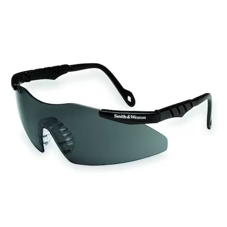 Smith & Wesson 19823 Magnum 3G, Safety Glasses, Anti-Scratch, Gray Lens, Black