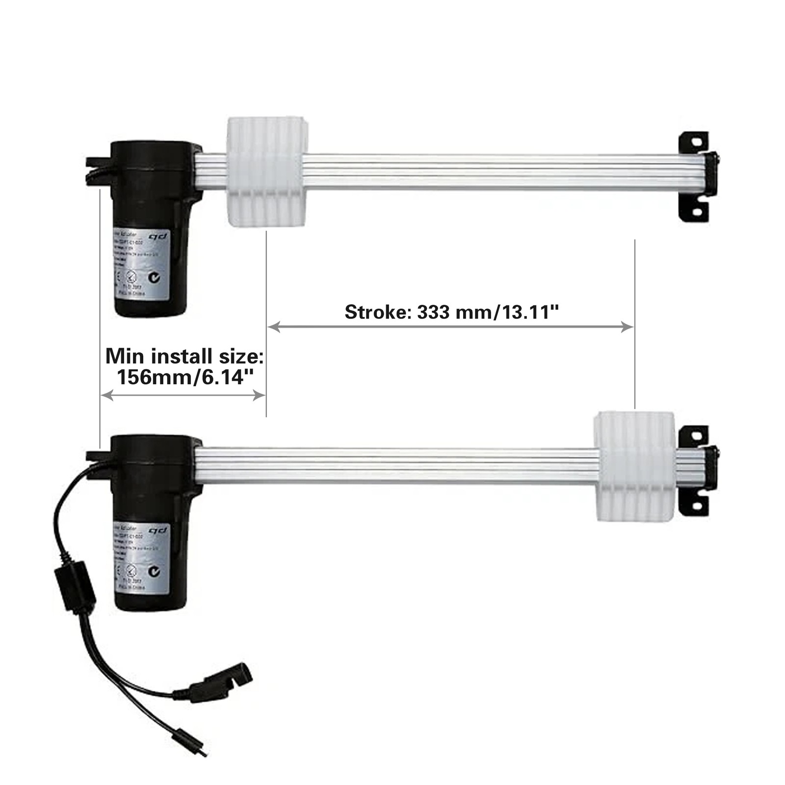 Power Recliner Lift Chairs Linear Actuator Motor Model QDPT-01-002 Electric Sofa