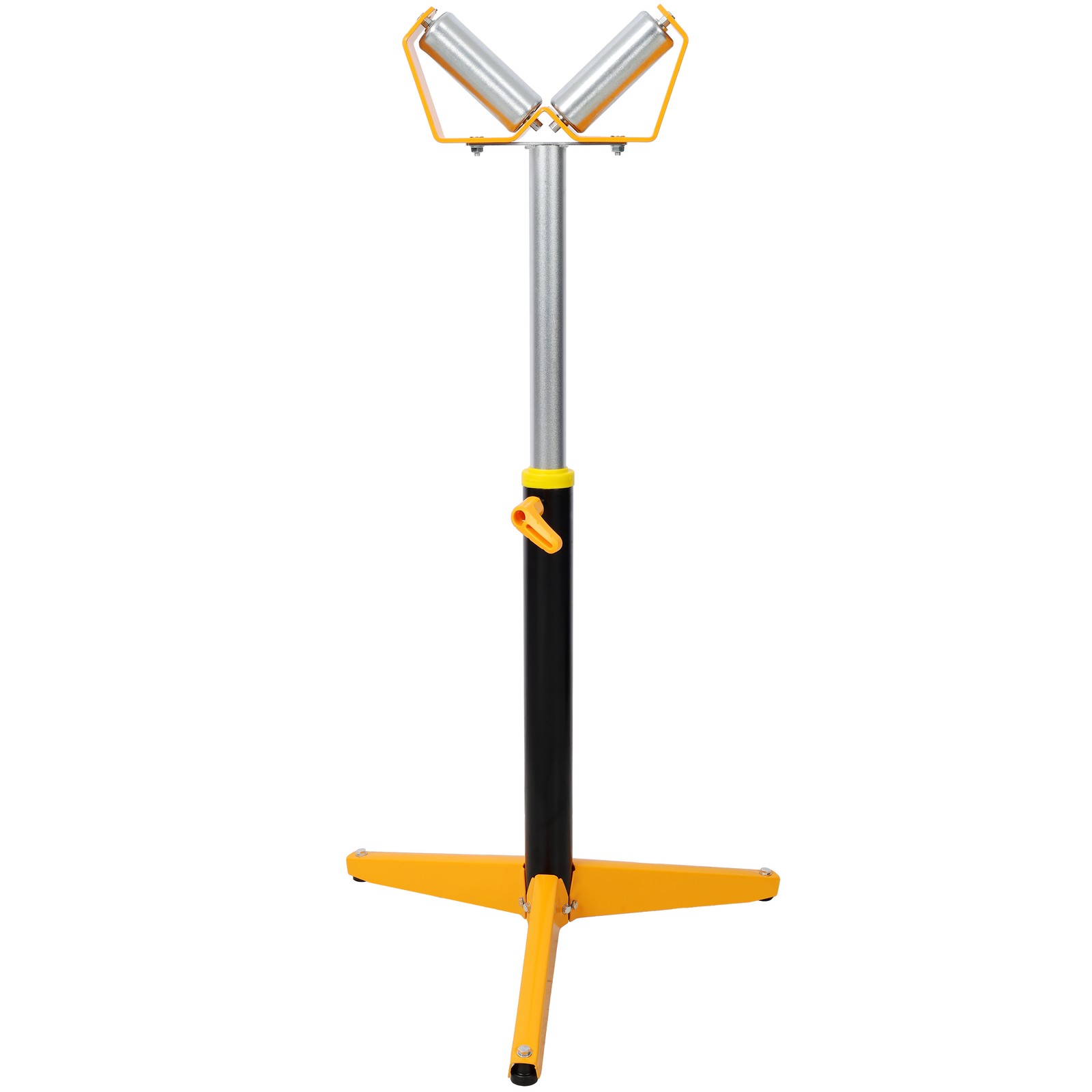 V Shape Heavy Duty Roller Stand,Material Support Stand,Adjustment from 29.5″-48″