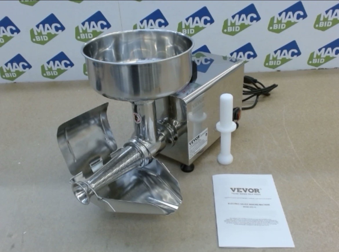 110V Electric Tomato Strainer 370W Commercial Grade Tomato Milling Machine Stain