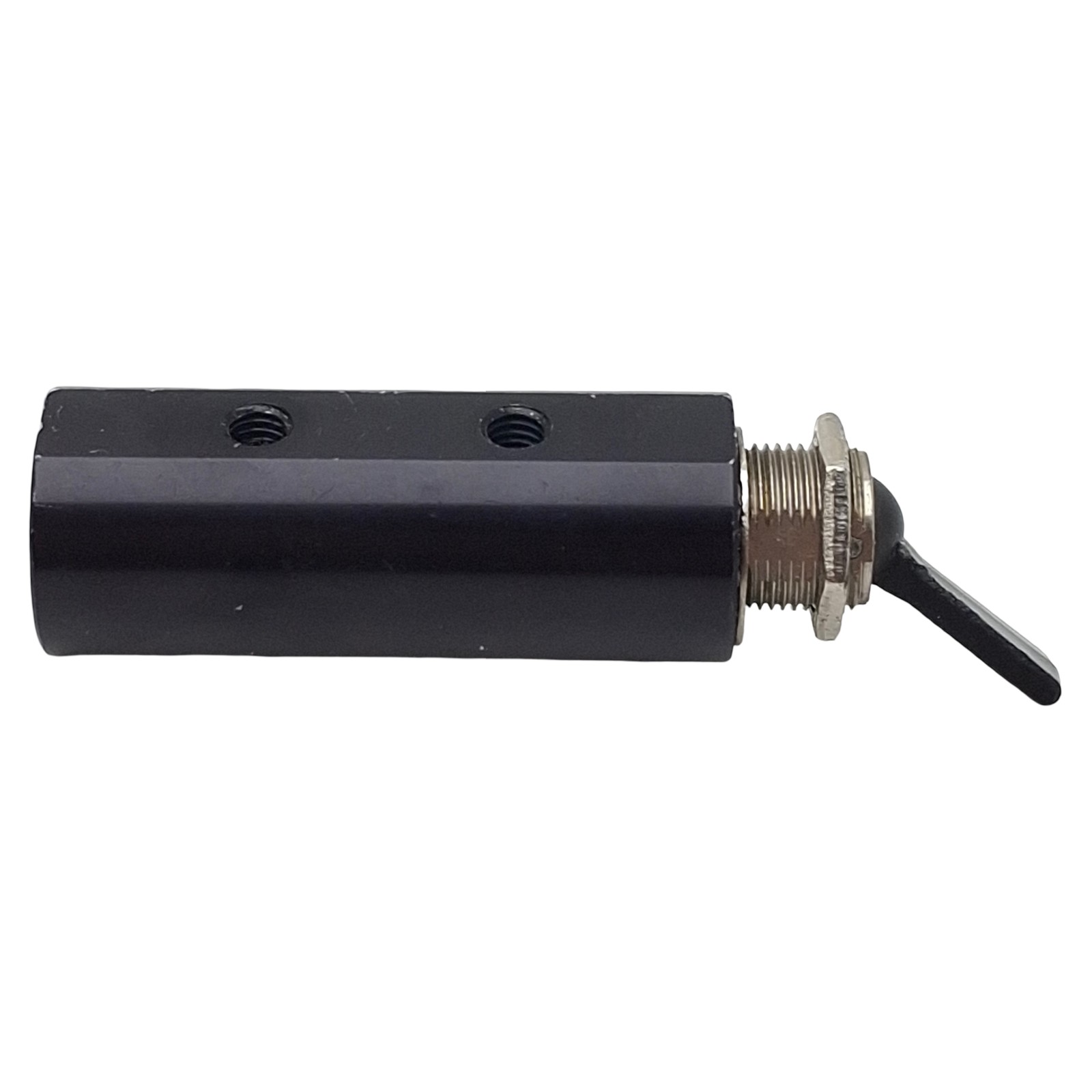 Pneumadyne HP45-100-DT Detented Toggle Air Control Valve, 4-Way, 5-Port, #10-32
