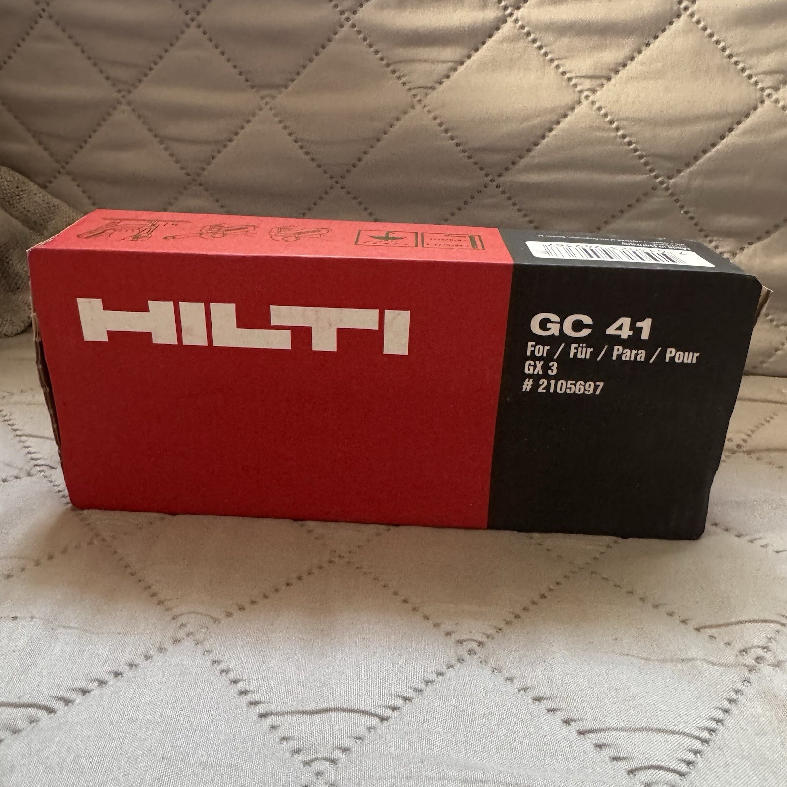 Hilti 2105697 Gas Can GC 41 for GX 3