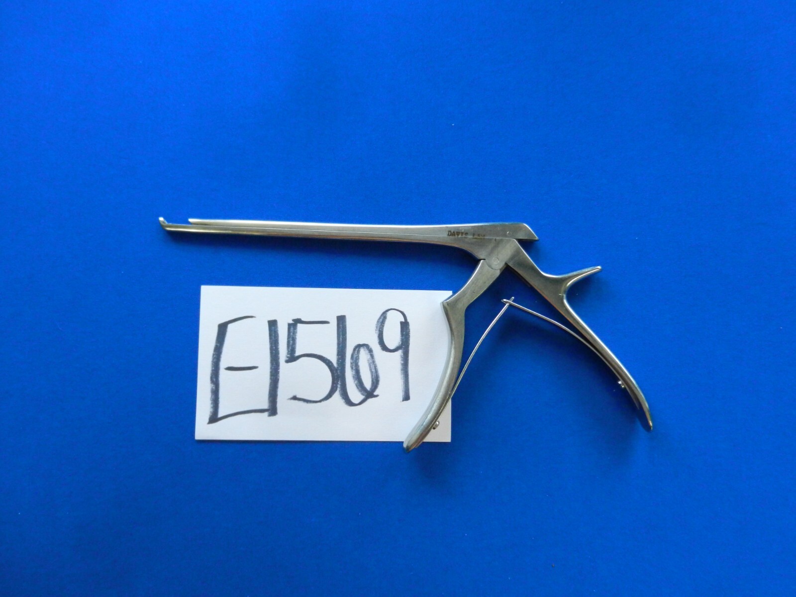 E1569 Aesculap Ferris Smith 4mm 40 Degree Up Biting Kerrison Punch 18cm FF724R