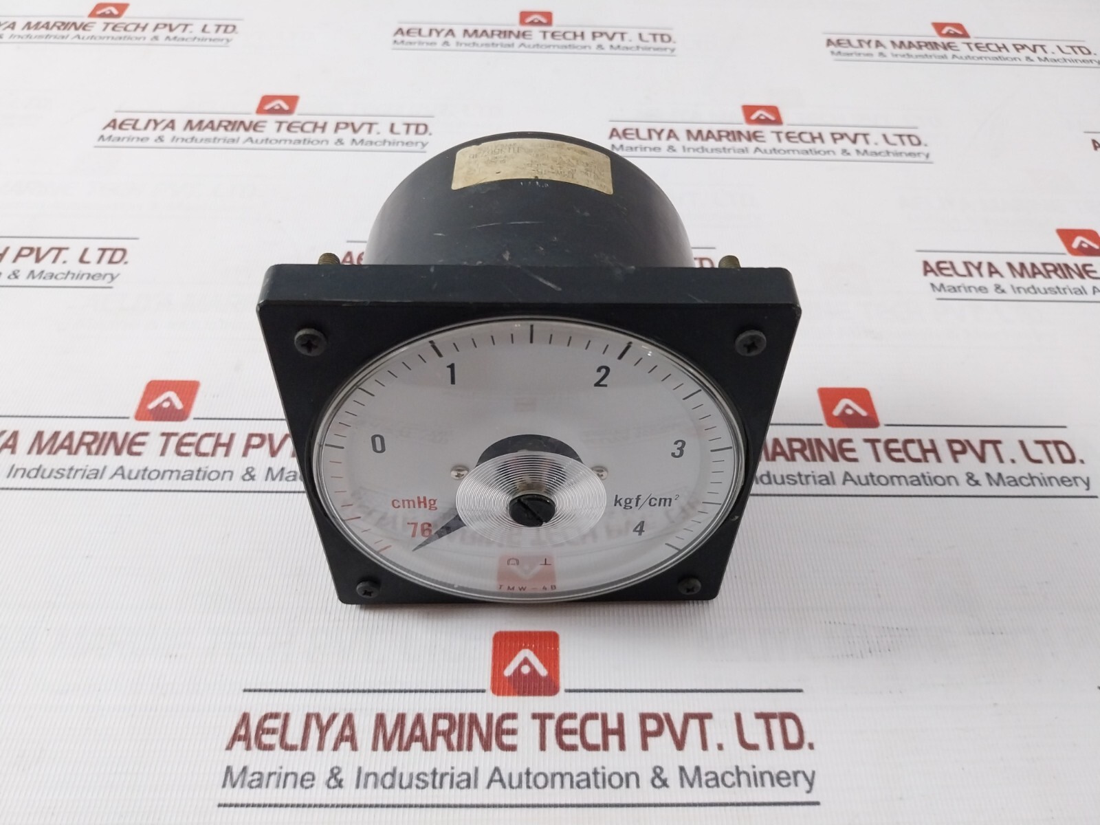 TSURUGA ELECTRIC TMW-4B Pressure Indicator DC 4-20MA CMHG 76-0-4 KGF/CM2 1500V