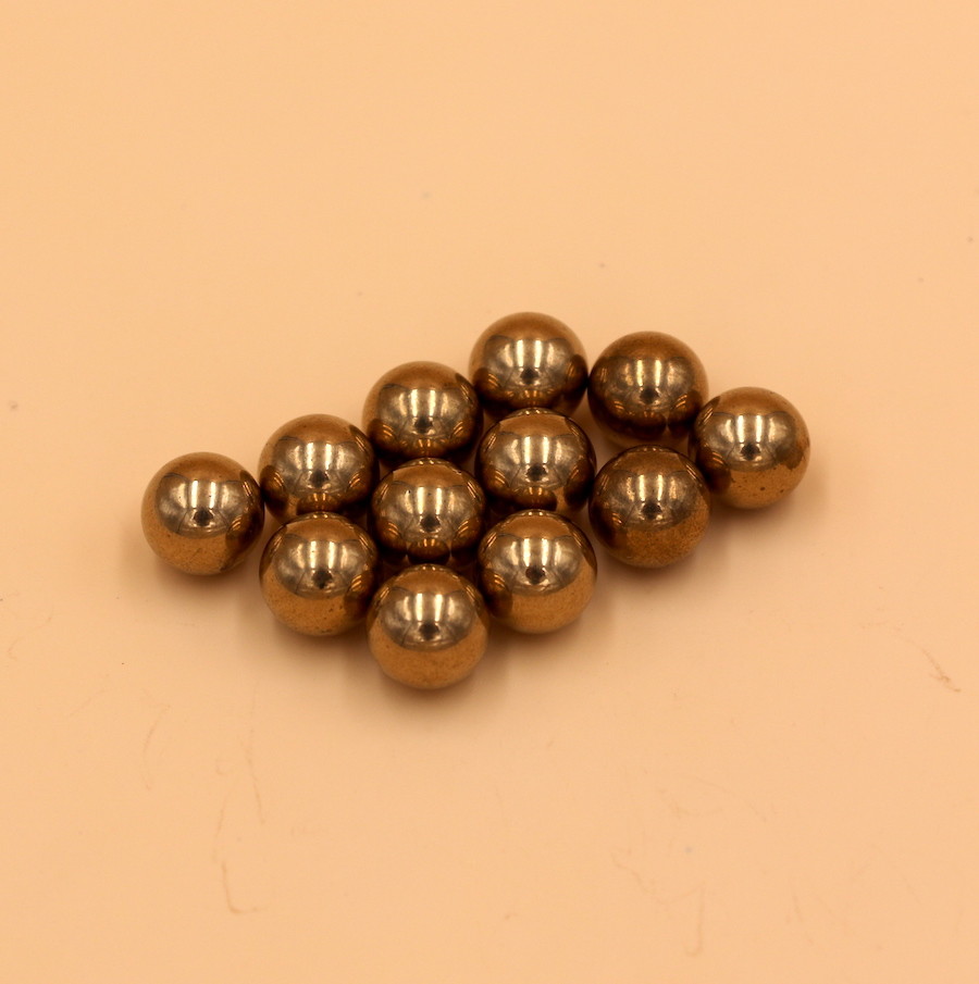 1/2” (12.7mm) 200pcs Brass (H62) Solid Balls Loose Bearing Ball High Precision