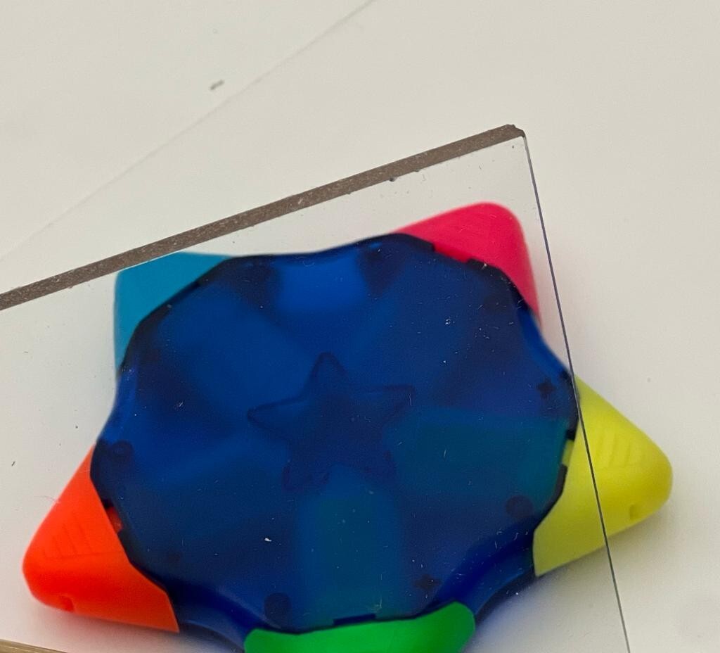 Acrylic Plexiglass Plastic Sheet – 3/4″ Thick – Clear Cast – 4″ x 12″