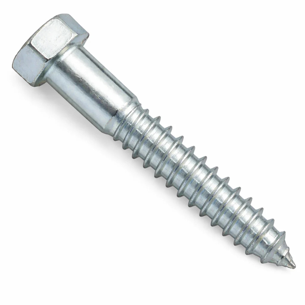 BULK BOX! 3/4″-4 1/2×4 1/2″ Hex Lag Screw Low Carbon Zinc CR+3 50pcs