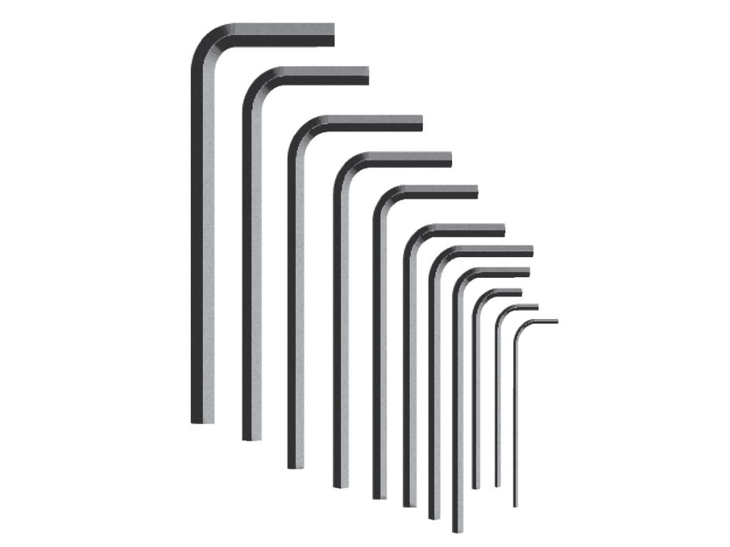 Techni-Pro 79-050 – Inch Hex Key Set, 10-Piece