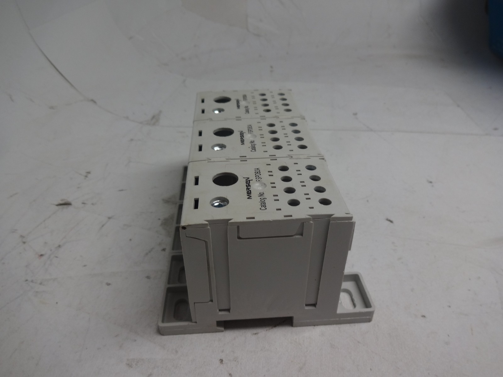 Lot of 3 Ferraz Shawmut Mersen FSPDB3A Power Distribution Block 1500V 310A CU9AL