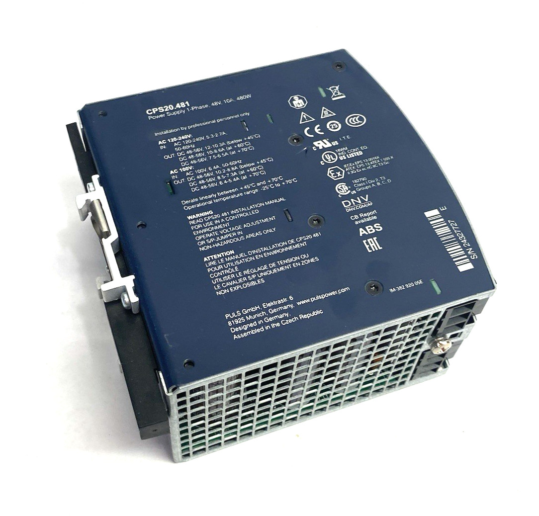 Puls CPS20.481 Single Phase Power Supply 10A 48V