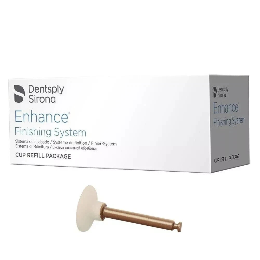 Dentsply Enhance Finishing Cup – Pack of 30 pcs Free Shipping long expiry