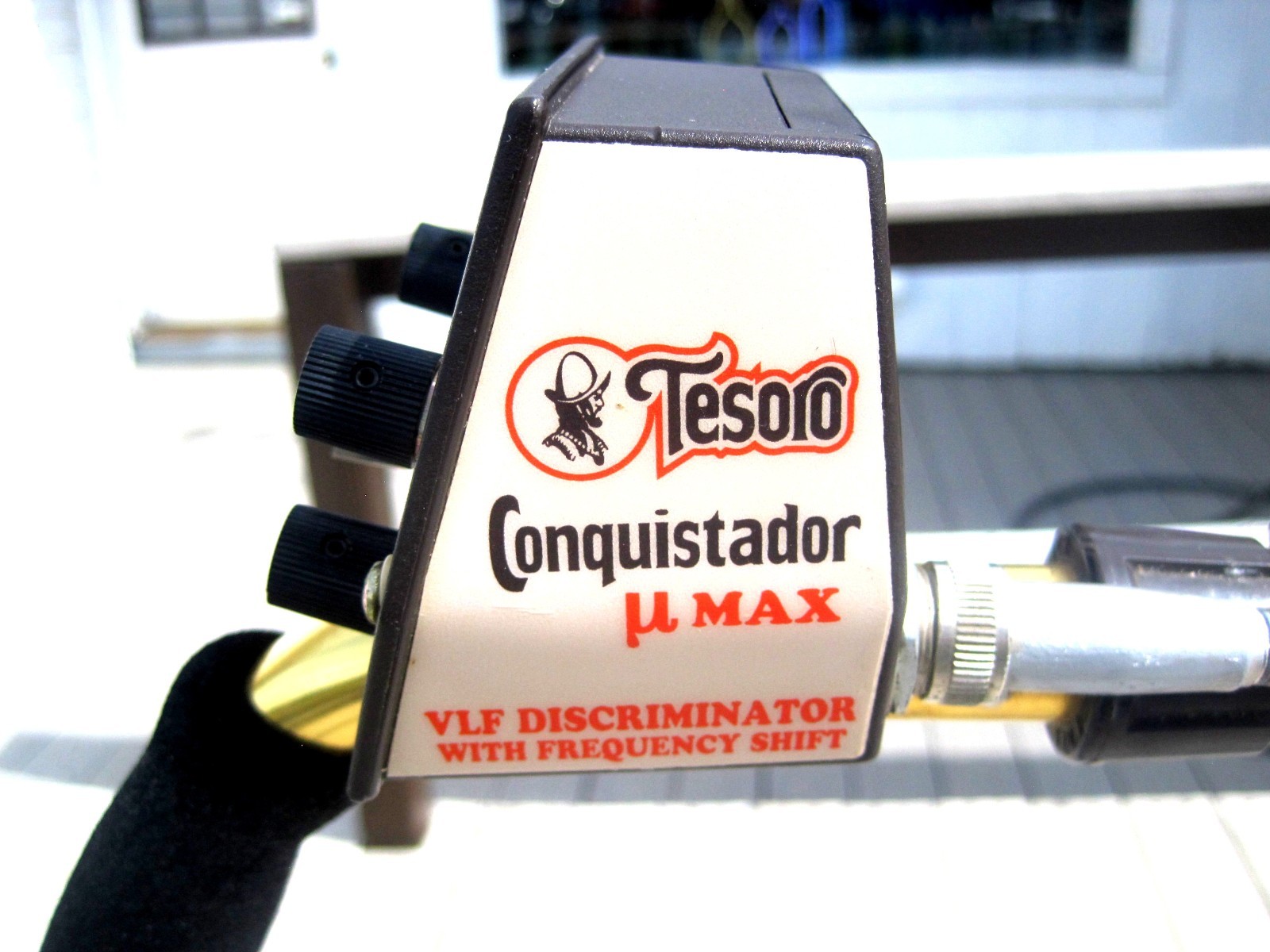 Tesoro Conquistador µ Max Ground Cancel Metal Detector! Read Seller Description