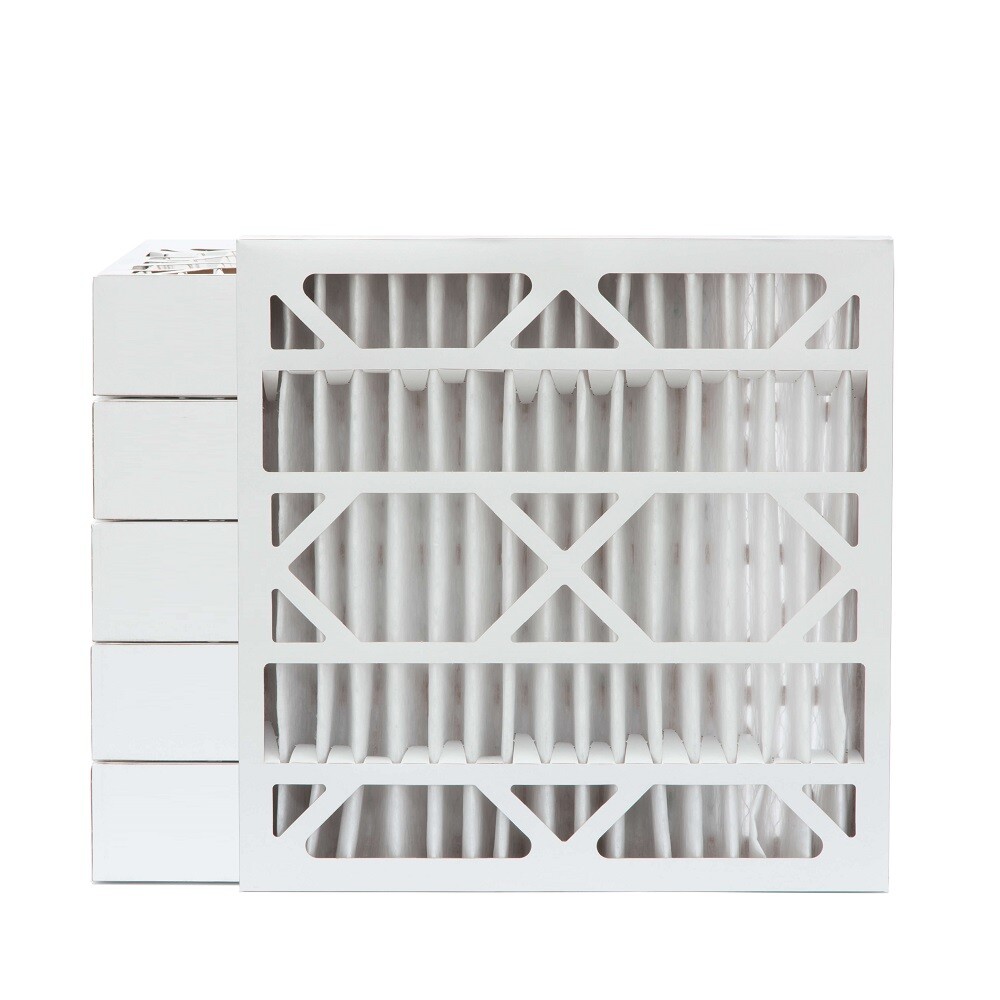 20x20x4 MERV 13 Pleated AC Furnace Air Filters. 6 Pack (Actual Depth: 3-3/4″)