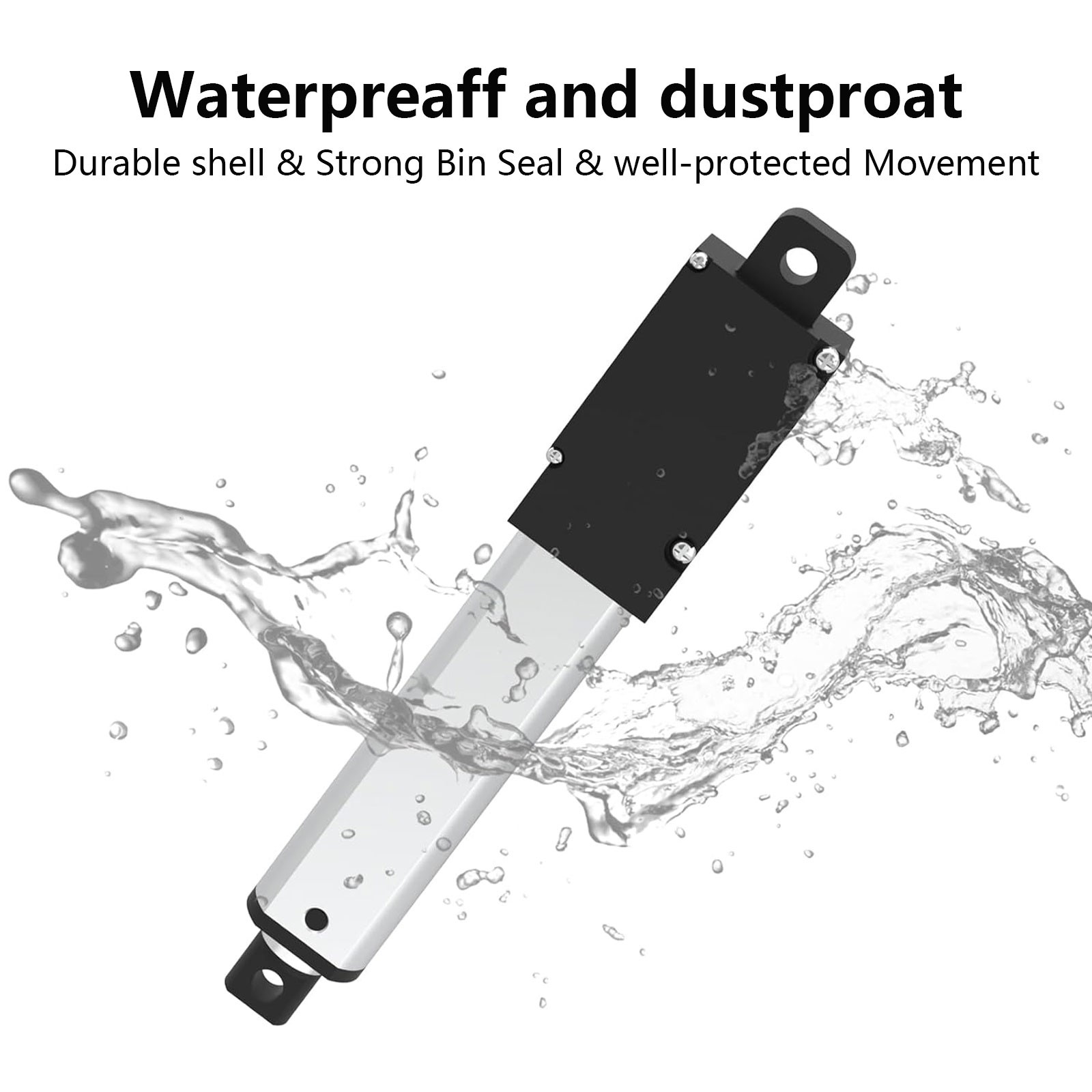 1.18″ 2″ 3″ 4 inch Mini Mirco 12V Electric Linear Actuator Stroke Fast upto 6″/s