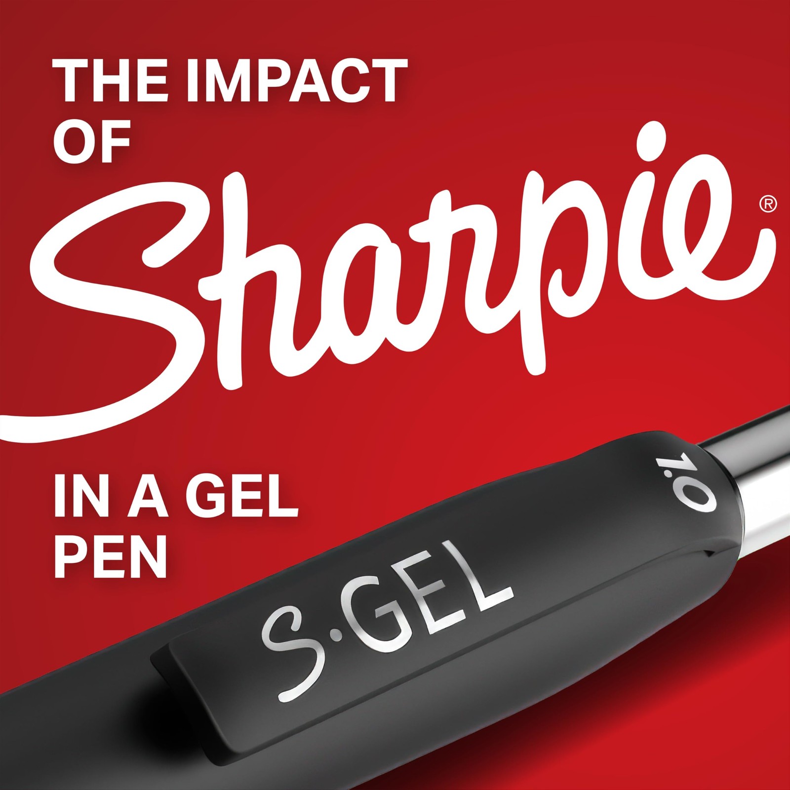 Sharpie S-Gel Gel Pens Medium Point (0.7mm) Blue 4 Count (Pack of 1),