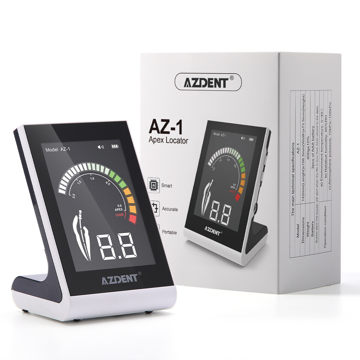 Dental Wireless Portable 16:1 LED EndoMotor/Root Canal Apex Locator Touch Screen