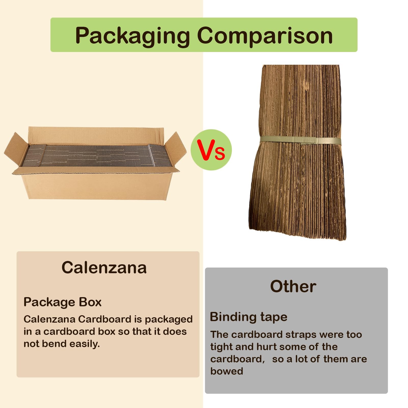 Calenzana 3.5×4.5 White Corrugated Cardboard Sheets, Flat Card Boards Inserts…