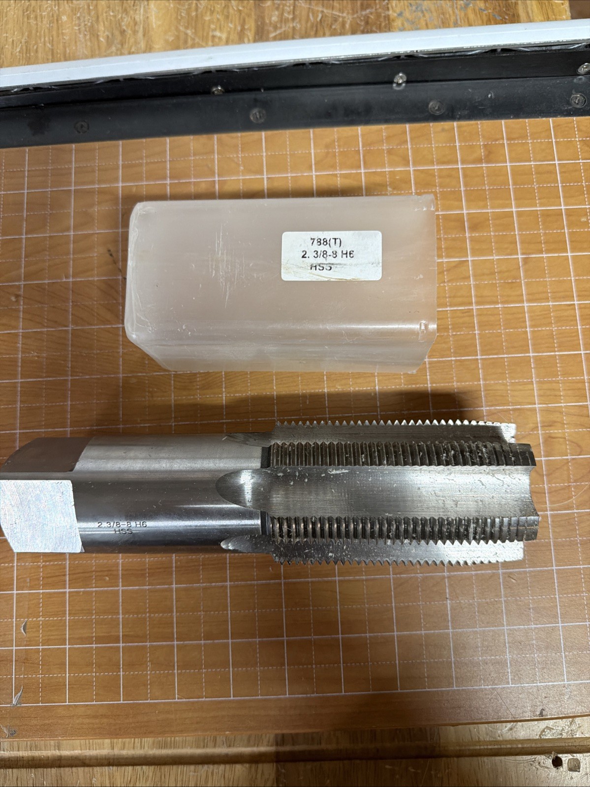 2-3/8-8 H6 HSS 788(T) Tapered 6 Flute Tap