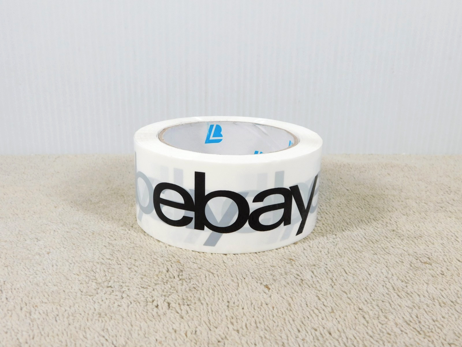 Packaging Tape eBay Black and White Logo Rolls 2″ x 75 Yards per roll 2 PACK
