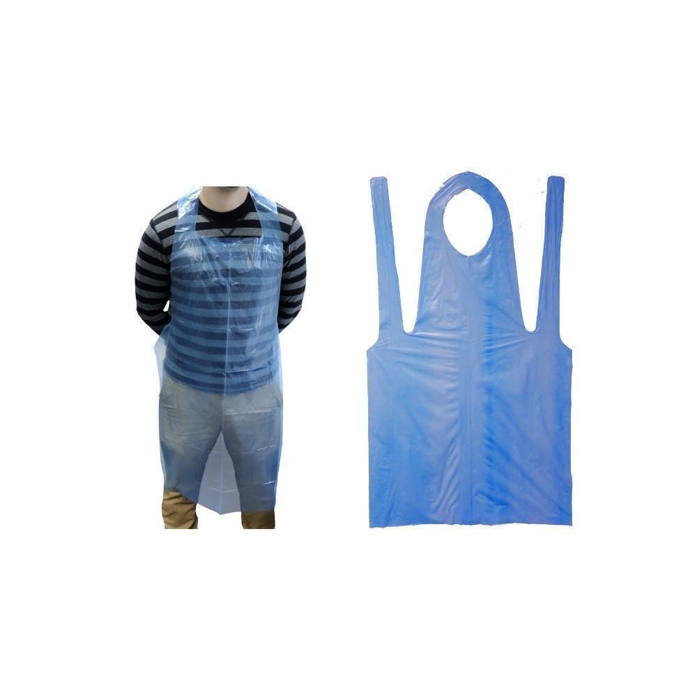 Blue Polyethylene Apron, Size: 28″ x 46″ – (1000 Pieces)