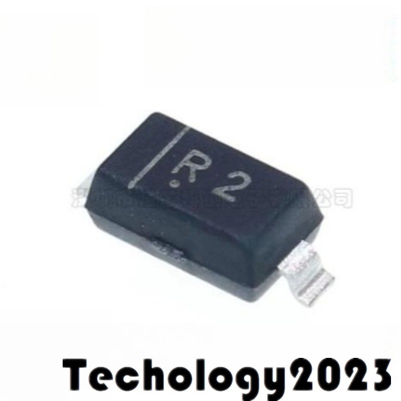 100PCS NEW MBR0520 R2 SOD-123 20V 500mA #CX
