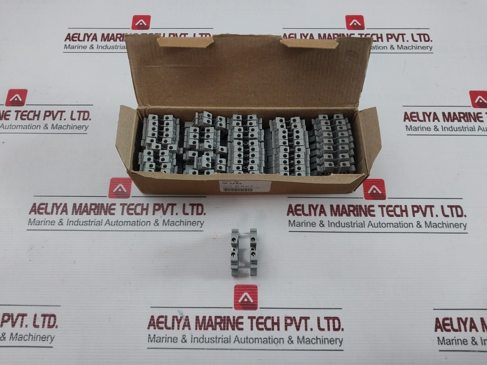 PHOENIX CONTACT UK 2,5 B-E Din Rail Terminal Block (1 BOX=50PCS)