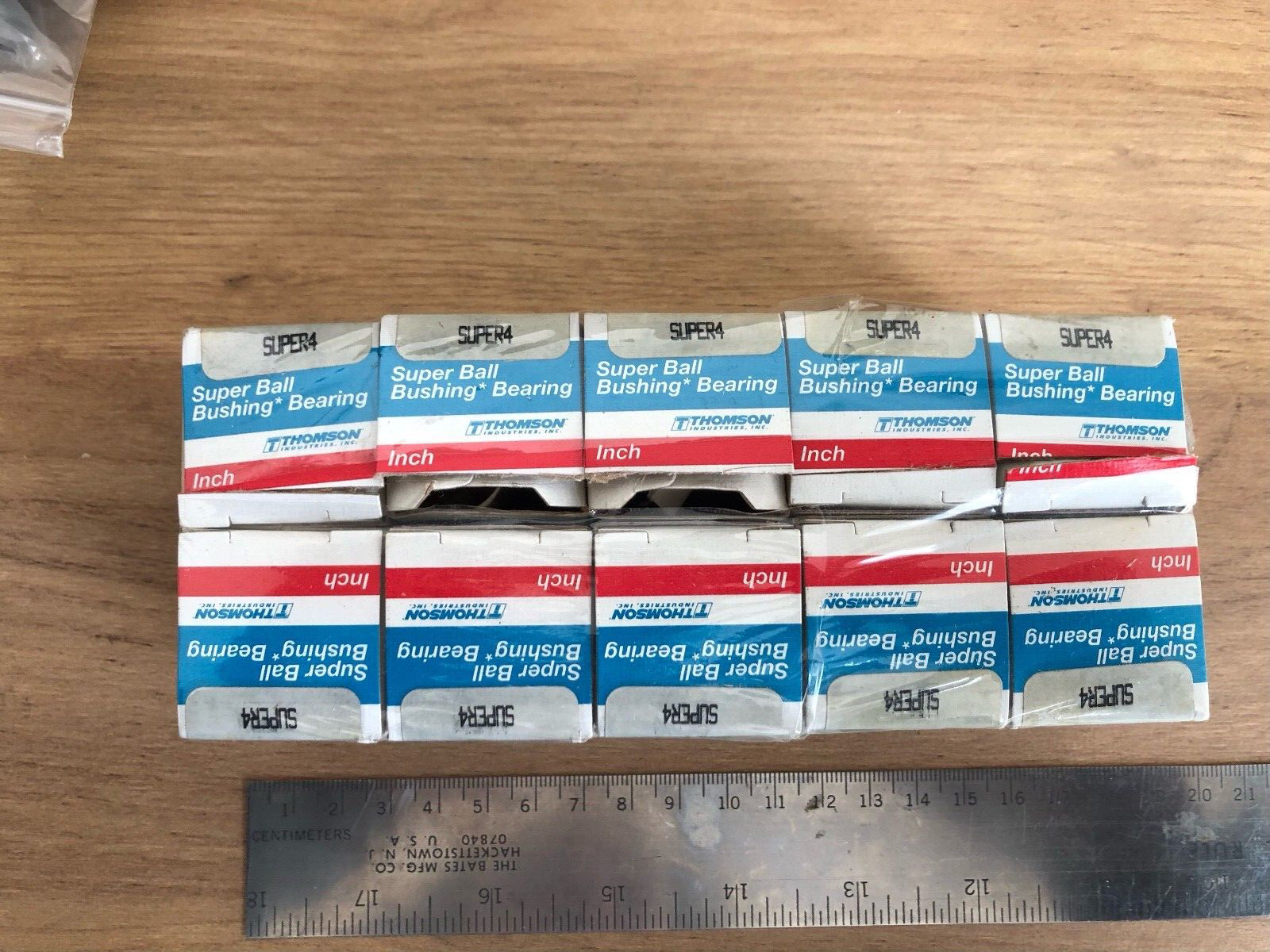 Thomson Super4 Super Ball Bushing, Bore Dia 0.250 In