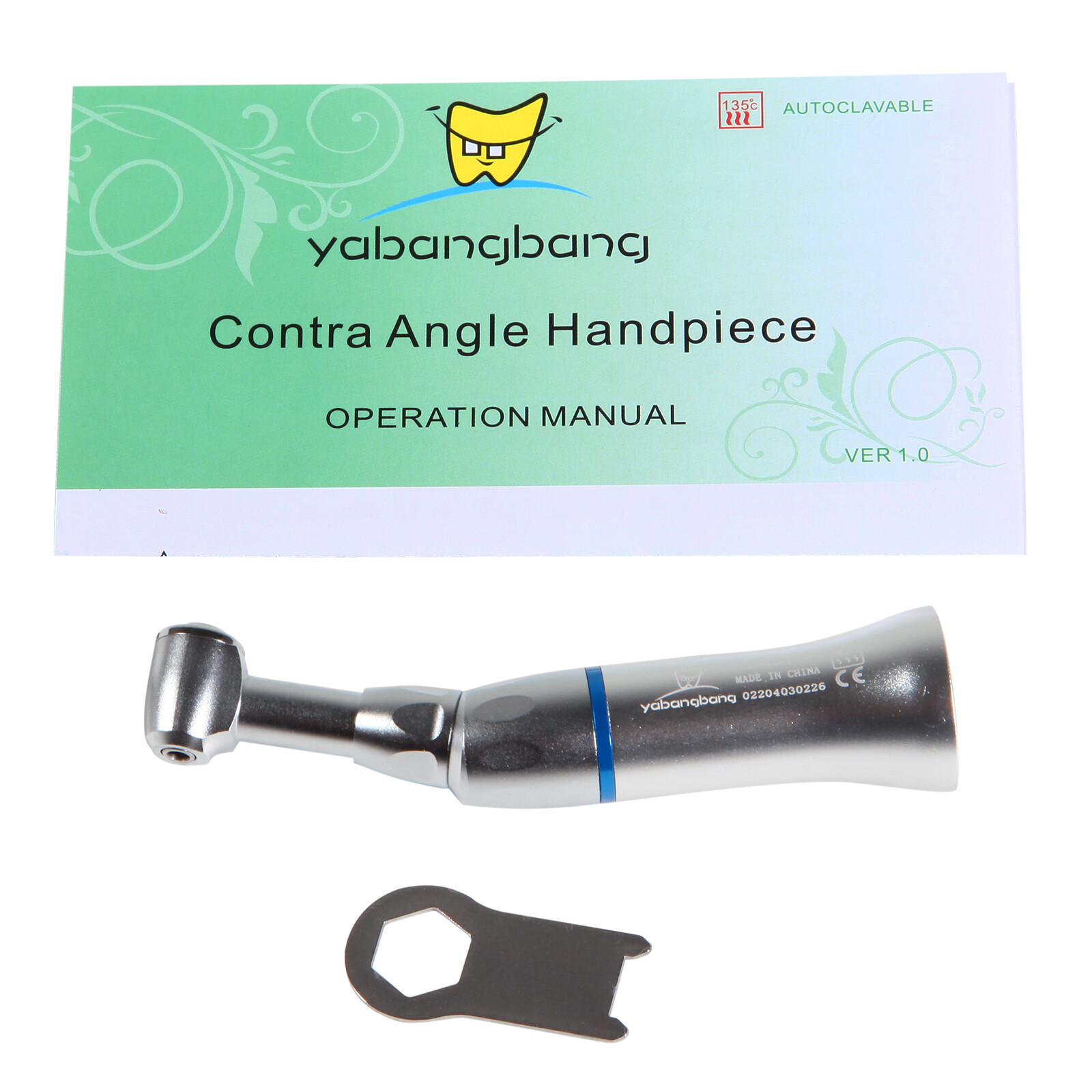 Dental Slow Low Speed Handpiece Contra Angle Push Button NSK Style YAD