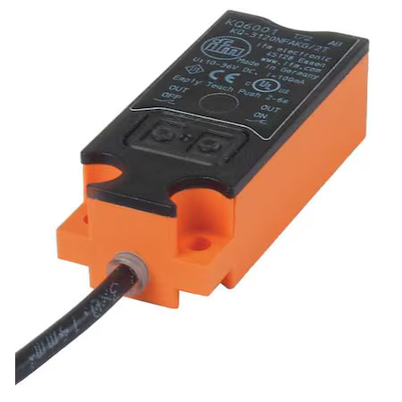 Ifm Kq6001 Capacitive, Rectangular Proximity Sensor, Pbt, 2 M, Bare Wire,
