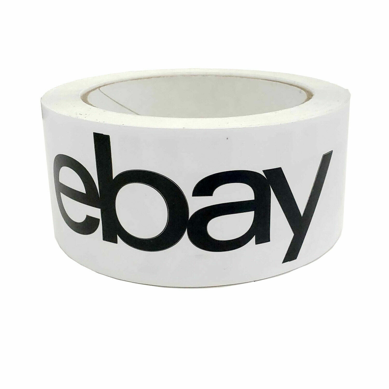 4 Rolls – 2″ x 75 Yards Black – Official eBay Branded Packaging Tape Multi-Pack