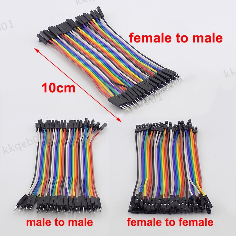 40PIN 10/20/30 CM Jumper Male Female to Male Female Jumper Wire Cable