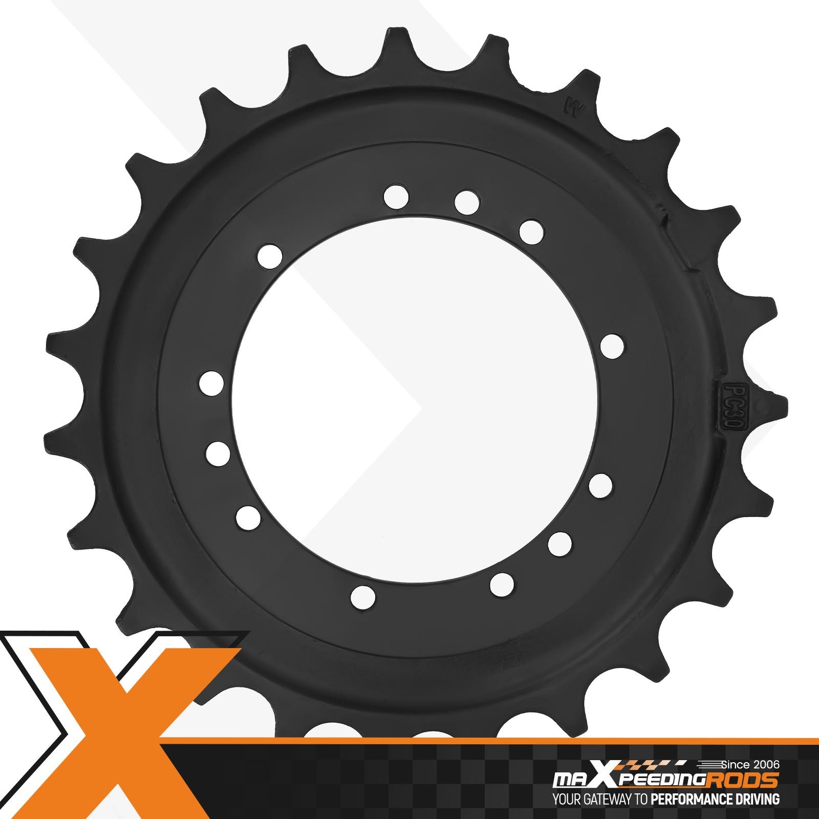 23 Teeth Sprocket Assembly for Komatsu PC35MR-2 PC35MR-3 PC35MR-5 Excavator