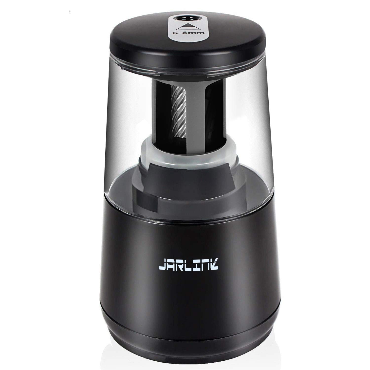 JARLINK Electric Pencil Sharpener, Heavy-Duty Helical Blade to Fast Sharpen, Aut